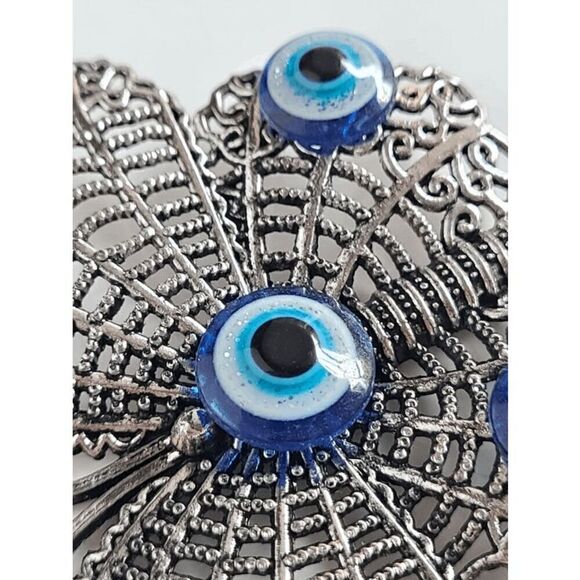π¦ Butterfly Evil Eye Good Luck Charm Accessory Keychain Keyring NEWβW/GIFT BOX - Picture 11 of 11